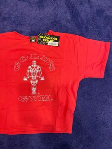 激レア品　GOLD GYM スウェット size L トレーニング　重ね着　赤