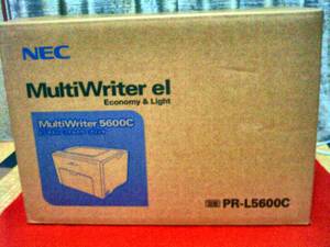 NEC цветной лазерный принтер -MultiWriter PR-L5600C нераспечатанный не использовался товар утиль 