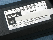 YEW（横河電機）のデジタルテスター「MODEL 2447」　中古品_画像4