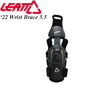  производство конец Leatt Lee at список brace одиночный Wrist Brace 5.5 ~2023 год последняя модель черный /S-M