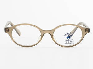 BEVERLY HILLS POLO CLUB オーバル グレー 小さいサイズのメガネ 272