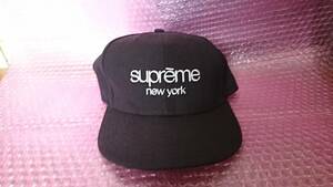 SUPREME　×　NEW　ERA　classic　logo　CAP　シュプリーム　ニュー　エラ　クラシック　ロゴ　キャップ　7　1/2　59.6ｃｍ