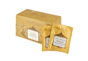英国 フォートナム＆メイソン　セイロン オレンジ ペコ 紅茶 　ティーバッグ25個（個別入り） １箱 Fortnum & Mason Ceylon Orange Pekoe