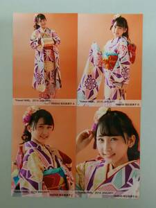 NMB48 Kawaii 2016 January 1月 明石奈津子 ABCD 生写真 4種コンプ