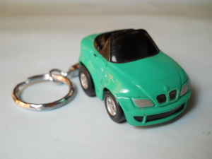 キーホルダー ＢＭＷ Z3 グリーン フィギュア マスコット アクセサリー