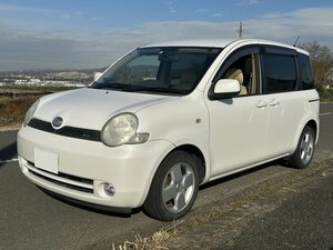 シエンタ H15年 NCP81G 1NZ 部品取り車 純正 リアマフラー エキゾースト テール パイプ　17430-21450