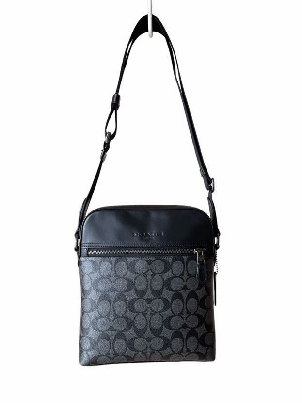 新品未使用】コーチcoach ポーチ メンズショルダー ポシェット