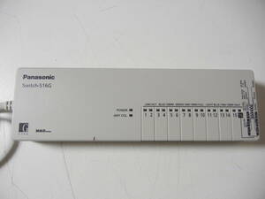 《》【中古】5台SET Panasonic Switch-S16G(PN24160K) レイヤ2 スイッチングハブ