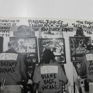 10インチ盤 THE STATICS/PINBALL JUNKIES!!の画像2