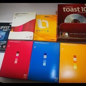 CS4 イラストレーター・フォトショプ・インデザイン・アクロバット・オフィス等々