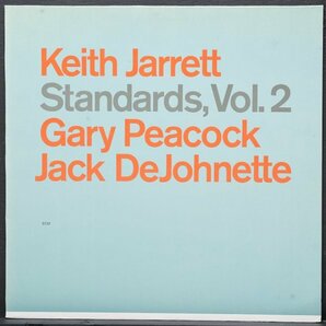 【独オリジナル】KEITH JARRETT W.GERMANY盤 STANDARDS VOL.2 キースジャレット ECM ピアノトリオ名盤の画像1