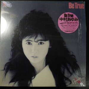 アナログ ● 中村あゆみ/ BE TRUE ～ 28HT-7002 翼の折れたエンジェル 解説あり