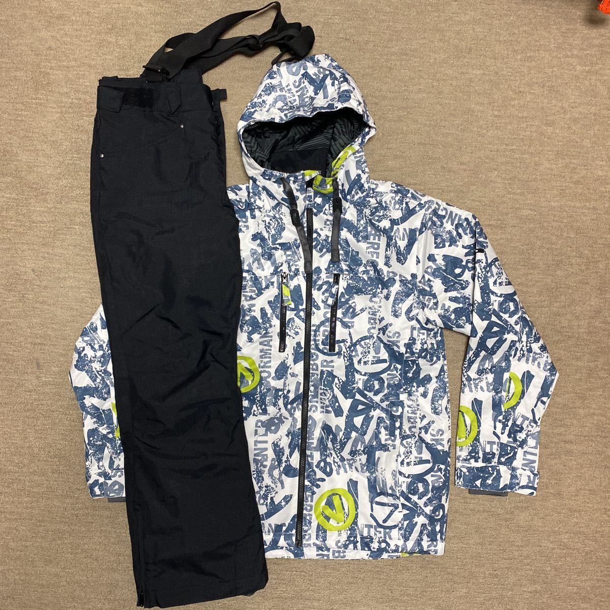 ☆ほぼ新品☆ARBN エアボーン☆スノーボードウェア上下セット