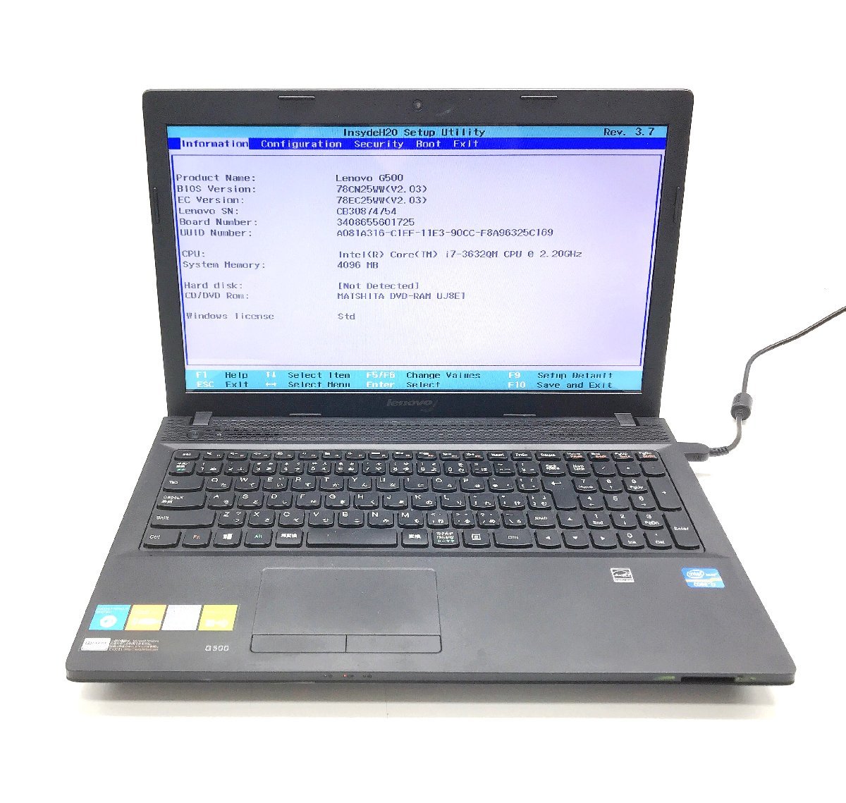 PC/タブレット ノートPC ヤフオク! -lenovo g500の中古品・新品・未使用品一覧