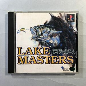 バスフィッシングゲーム/レイクマスターズ　ネクサスインターラクト　PSソフト SONY プレイステーション　BASS FISHING GAME/LAKE MASTERS