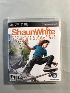 ショーン・ホワイト　スケートボード　PS3ソフト　SONY プレイステーション3 ShaunWhite SKATEBOARDING ユービーアイソフト