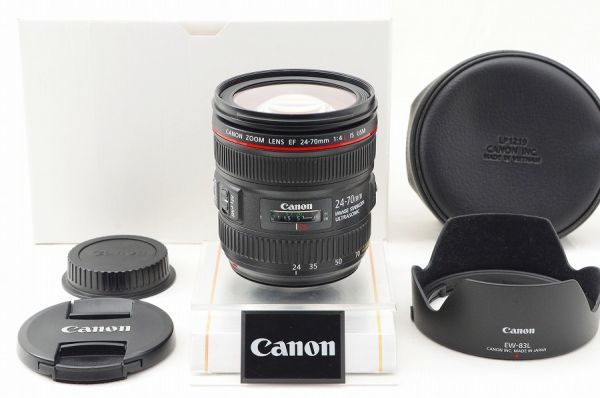 CANON EF24-70mm F4L IS USM オークション比較 - 価格.com