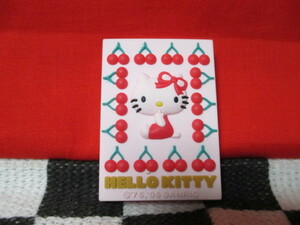 ★ Hello Kitty Eraser Relly Fudge Relief Cherry Sanrio 2006 Cherry Cherry Retro new Неокрытый