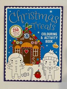 英語絵本　Christmas treats activity book 