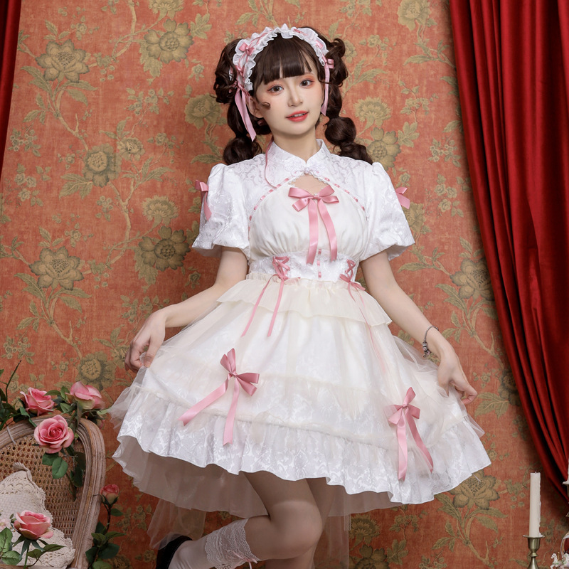 出産祝い ゴシック ホワイトチャイナ服セット clamper.com.br