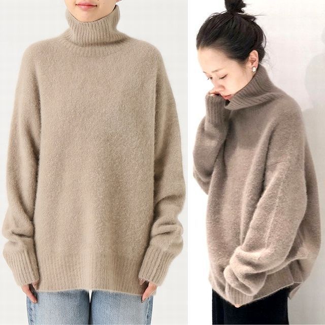 20AW Plage Fur ドルマン プルオーバー 定価25,300円 フリー