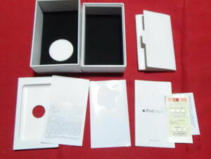 ▲Apple ipod classic 120GB BLACK 空き箱　空箱　MODEL　A1238　MB565J/A アップル アイポッド クラシック