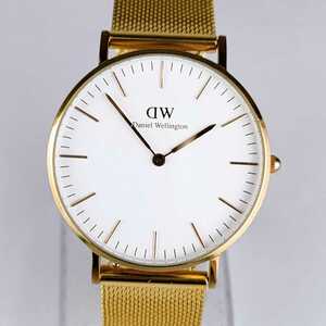 Daniel Wellington ダニエルウェリントン 腕時計 アナログ B13 時計 ヴィンテージ 2針 白文字盤 アクセ アクセサリー アンティーク レトロ