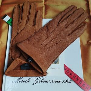 me roller peka Lee cork color lining none glove leather gloves parent finger -3mm MEROLA