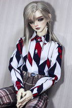 即決!MDD.MSD.SD.DD.POPO68男性 ブラウス トップス シャツ 上着ドール服 フィードリーム服 おもちゃ ゲーム ドール衣装22BB007_画像8