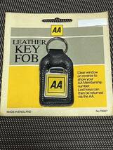 AA LEATHER KEY FOB (original)(end of production) 1997 vintage rare_画像1