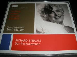 R シュトラウス ばらの騎士 E クライバー ウィーン・フィル マリア・ライニング ユリナッチ 3CD Strauss Rosenkavalier Kleiber Vienna