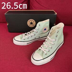 ★新品★コンバース CONVERSE メンズ ハイカット スニーカー US8 26.5㎝ 1CL049 パステルグリーン