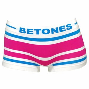 BETONES ビトーンズ 【AKER】 BLUE/PINK 新品正規品 レディース ボクサーパンツ 下着 フリーサイズ(郵便送料込み)