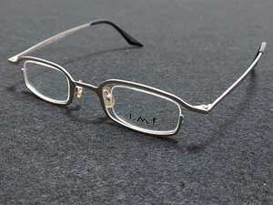新品　i.M.F アイウェア　メガネ　眼鏡　高級感　上品　フルリム　シルバー