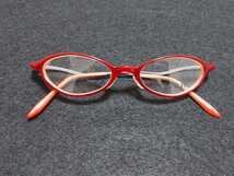 新品　GOSH ゴッシュ　日本製　メガネ　眼鏡　高級感　上品　セルフレーム　軽い　赤　レッド_画像2