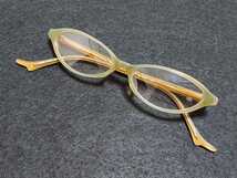 新品　vivid moon ビビッドムーン　日本製　メガネ　眼鏡　高級感　上品　セルフレーム　緑　綺麗_画像5