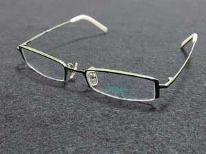 新品　UNITED COLORS OF BENETTON　ベネトン　メガネ　眼鏡　高級感　上品　ハーフリム　軽い