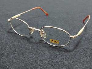 新品　TAKEO KIKUCHI キクチタケオ　日本製　メガネ　眼鏡　高級感　上品　フルリム　ゴールド