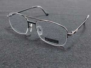 新品 GEORGE KENT ジョージケント　メガネ　眼鏡　高級感　上品　ハーフリム　軽い　ツーブリッジ　かっこいい