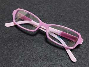 新品 Rasty ラスティ　メガネ　眼鏡　高級感　上品　セルフレーム　軽い　紫　パープル