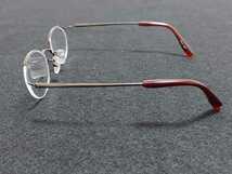 新品 ONOFF　オノフ　日本製　メガネ　眼鏡　高級感　上品　ハーフリム　チタン　軽い_画像4