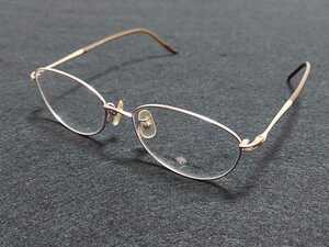 新品 REIKO HIRAKO　レイコヒラコ　日本製　メガネ　眼鏡　高級感　上品　フルリム　軽い　ピンク×ゴールド