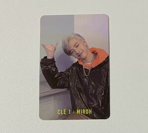 Stray Kids バンチャン CLE 1 ： MIROH トレカ Bangchan Photocard スキズ