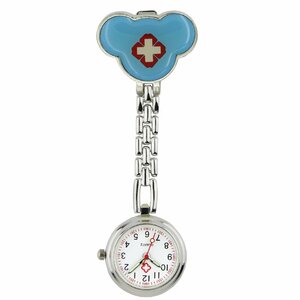 [ postage our company charge ]*na- Swatch * pocket watch * clock * clip clock * reverse . face * nurse clock * battery possible to exchange * ③ blue 