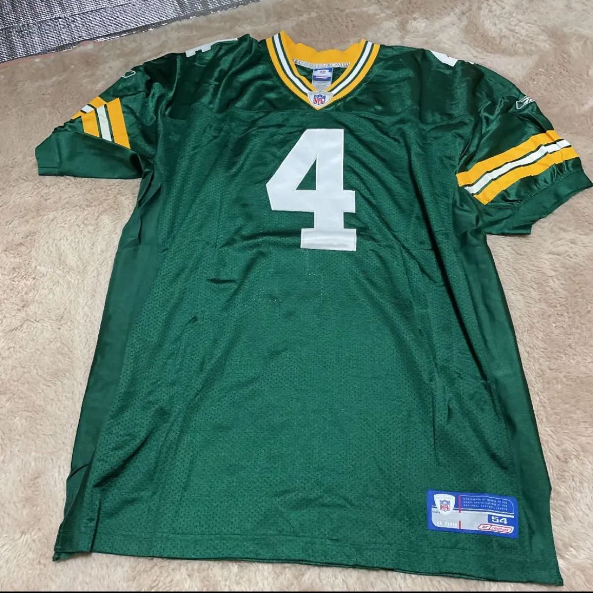 最新な NFL グリーンベイ パッカーズ ユニフォーム リーボック M