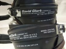 ★【現状販売】 DAVID CLARK ヘリ用/ミリタリータイプ ヘッドセット H10-76XL 米軍 ★　【５３】_画像2