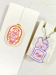 BTS BT21 アクリルキーホルダー COOKY クッキー グク