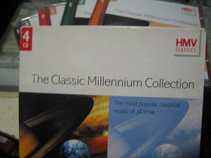 無傷盤CD４枚 HMV クラシック　ミレニアム・コレクション Classic Millennium Collection 外箱に少し傷み