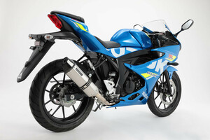 新品 ビームス GSX-R125/GSX-S125 (2BJ-DL33B/2BJ-DL32B)用 CORSA-EVOⅡ ステンレスサイレンサー 政府認証 G340-64-S6J BEAMS マフラー