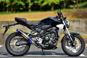 新品 ビームス CB250R 2018～ (2BK-MC52)用 R-EVO スリップオン ヒートチタンサイレンサー 政府認証 G183-53-P1J BEAMS マフラー ホンダ